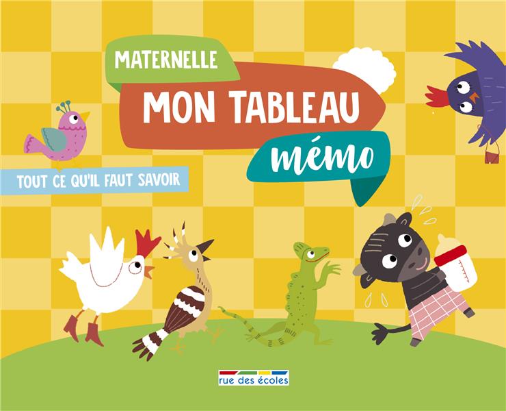 Mon tableau mémo maternelle. Tout ce qu'il faut savoir, Edition 2018