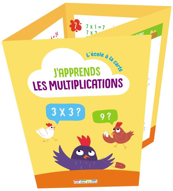J'APPRENDS LES MULTIPLICATIONS