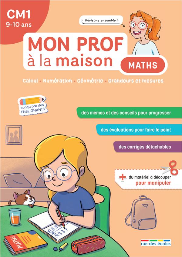 Mon prof à la maison Maths CM1
