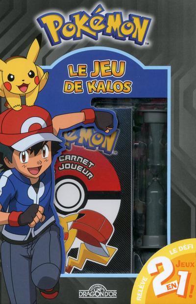 Pokémon, le jeu de Kalos. Avec 1 plateau de jeu, des pions et 10 cartes-décors