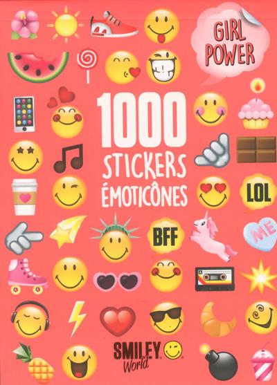 1000 stickers emoticones Girl power