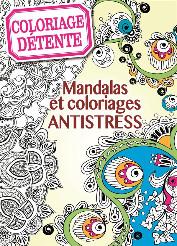 Coloriage antistress et créatif, mandala