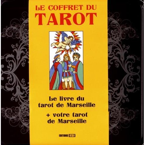 Le coffret du tarot. Le livre du tarot de Marseille avec un jeu de cartes