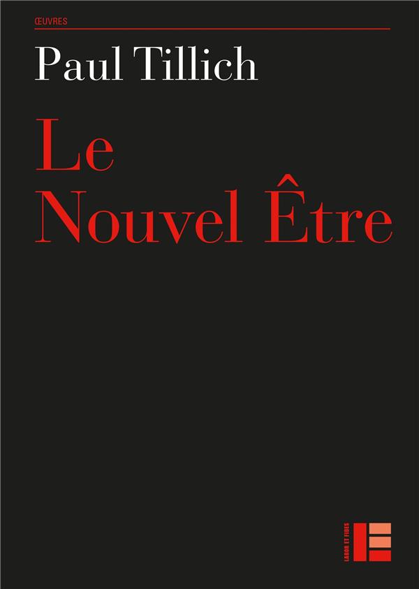 Le nouvel être