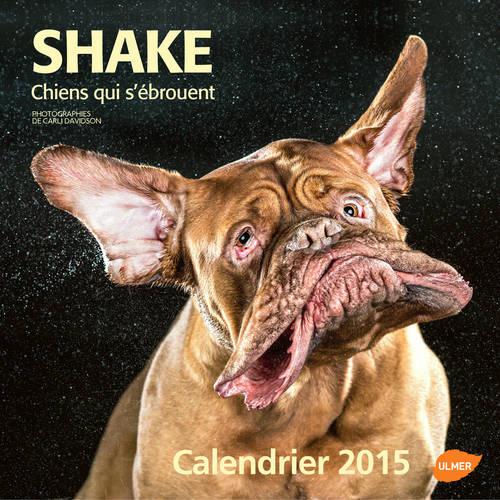 Shake, chiens qui s'ébrouent Calendrier 2015