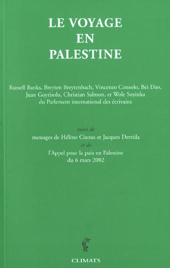 Le voyage en Palestine de la délégation du Parlement international des écrivains en réponse à un app