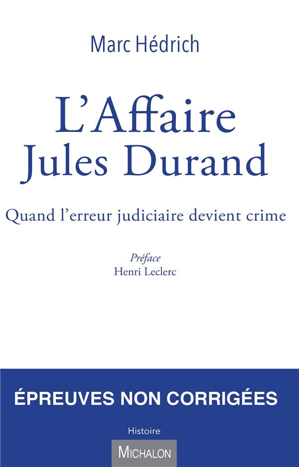 L'affaire Jules Durand