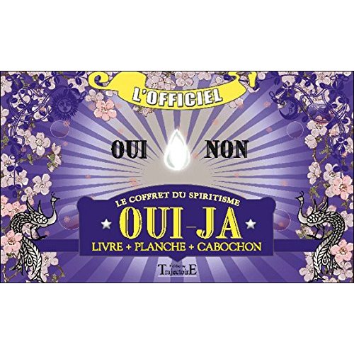 Le coffret du spiritisme Oui-Ja. Livre planche cabochon