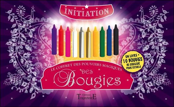 Le coffret des pouvoirs magiques des bougies. Avec 10 bougies de couleur pour rituels