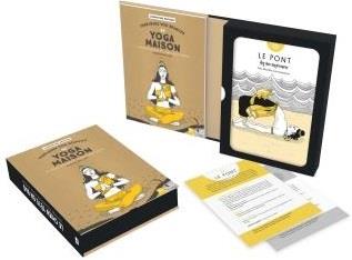Fabriquez vos séances de yoga maison. 50 cartes postures et 1 livret mode d'emploi
