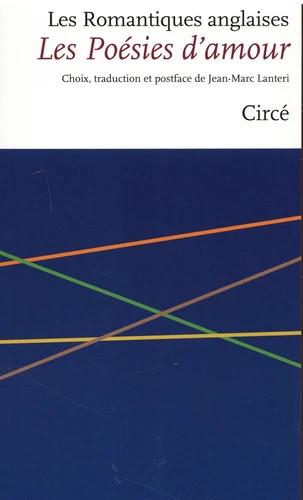 Les poésies d’amour. Edition bilingue français-anglais