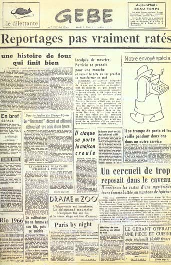 Reportages pas vraiment ratés