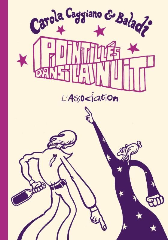 Pointillés dans la nuit