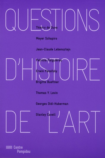 Les Cahiers du Musée national d'art moderne : Questions d'histoire de l'art