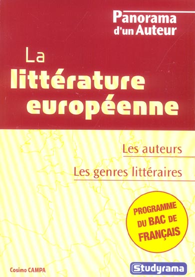 La littérature européenne