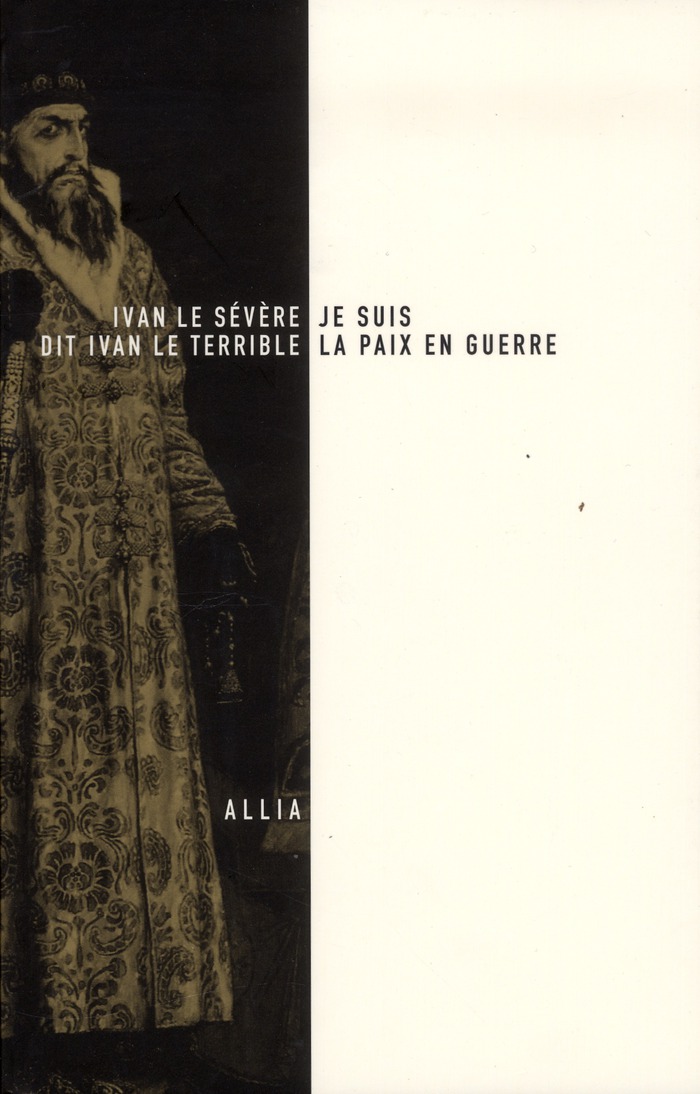 Je suis la paix en guerre