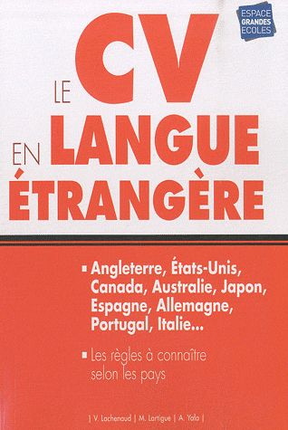 Le CV en langue étrangère