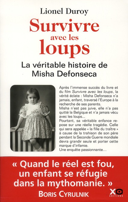 Survivre avec les loups. La véritable histoire de Misha Defonseca