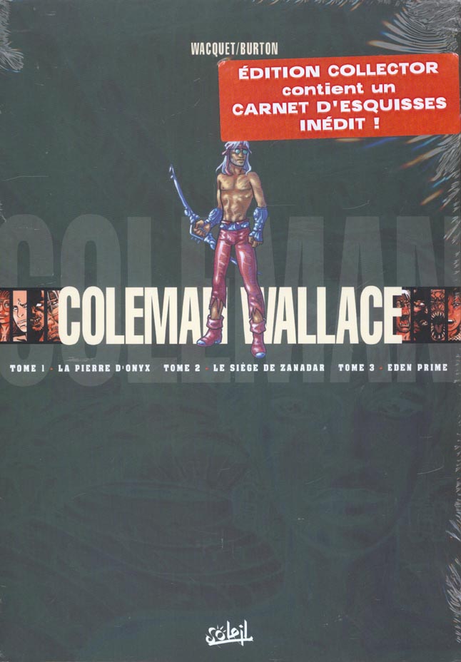 Coleman Wallace : Coffret 3 volumes : Tome 1, La pierre d'onyx%3B Tome 2, Le siège de Zanadar%3B Tome 3