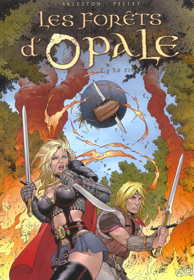 Les forêts d'Opale Tome 3 : La cicatrice verte