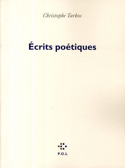 Ecrits poétiques