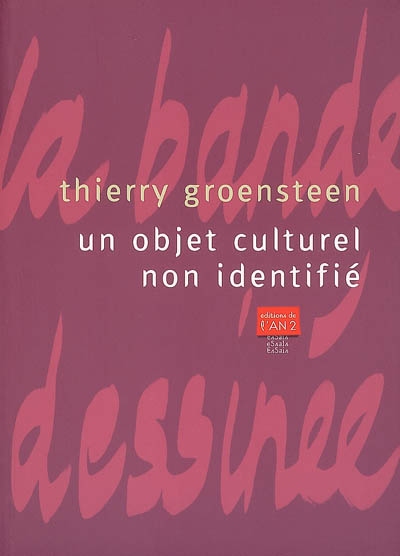 Un objet culturel non identifié. La bande dessinée