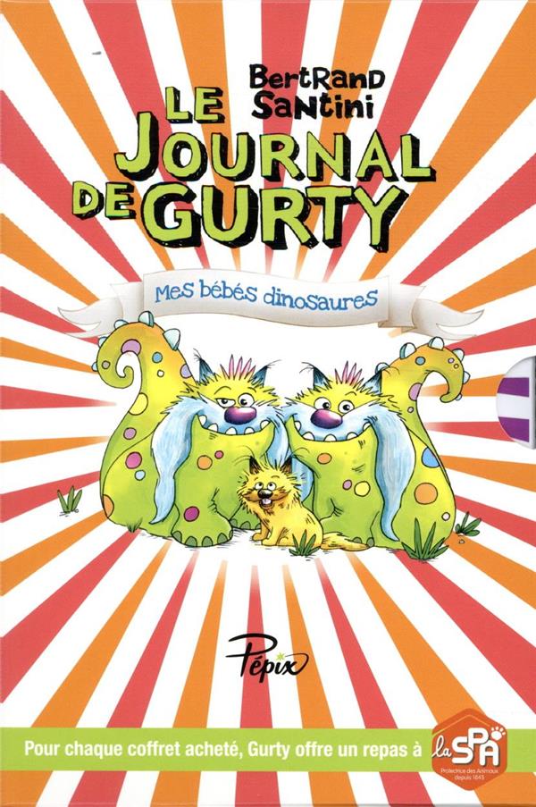Le journal de Gurty : Coffret en 2 volumes. Tome 5, Vacances chez Tête de fesses ; Tome 6, Mes bébés
