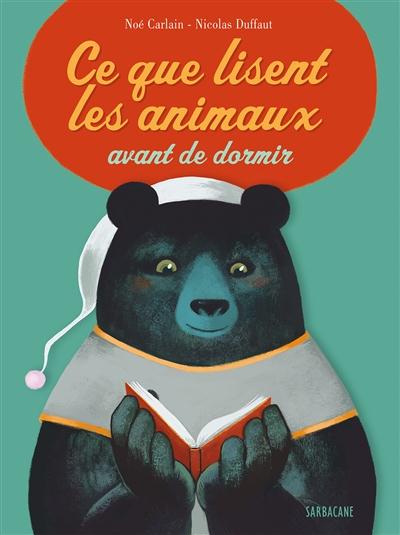 Ce que lisent les animaux avant de dormir