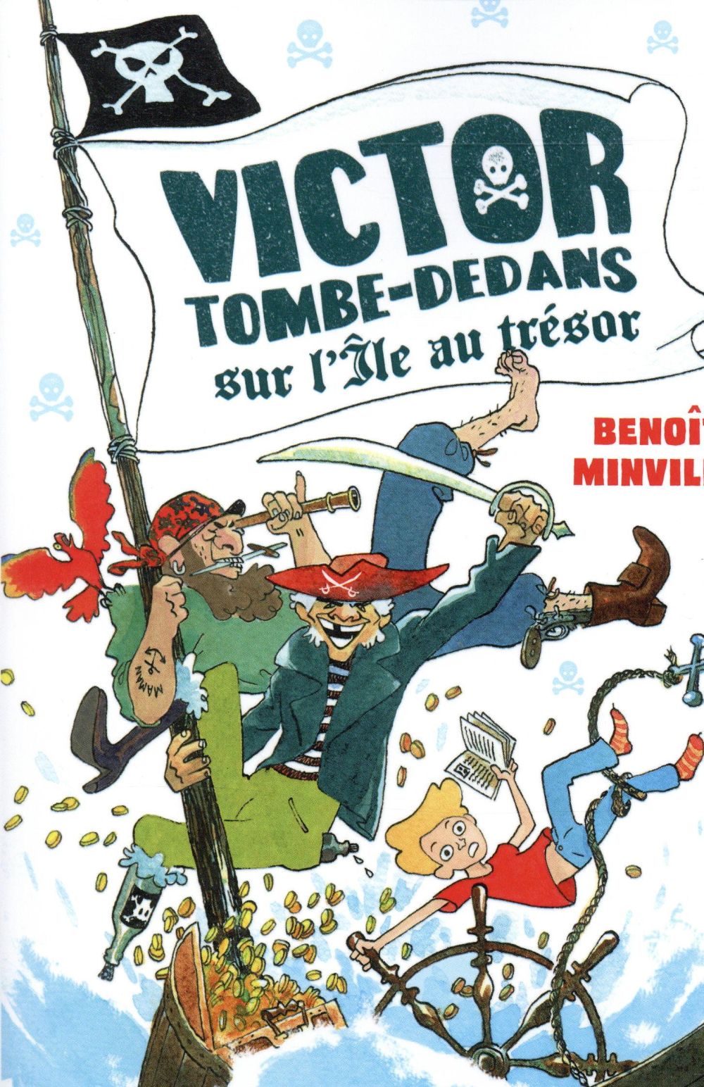 Victor Tombe-Dedans sur l'île au trésor