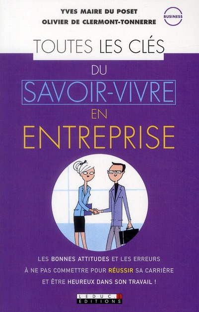 Toutes les règles du savoir-vivre en entreprise