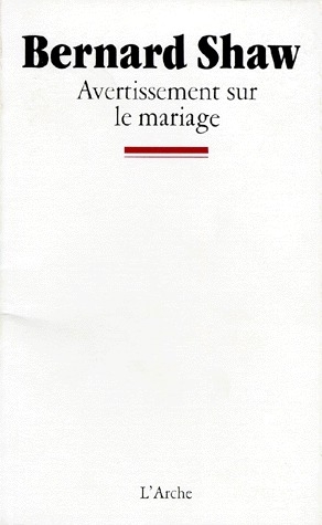 Avertissement sur le mariage