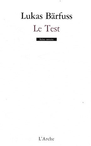 Le test. (Ce brave Simon Coré)