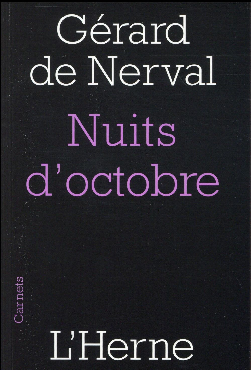 Nuits d'octobre. Paris - Pantin - Meaux