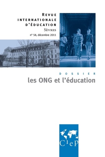 LES ONG ET L'EDUCATION - REVUE INTERNATIONALES D'EDUCATION SEVRES 58