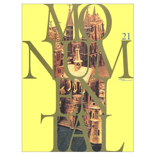 Monumental N° 21, juin 1998 : Maquettes d'architecture