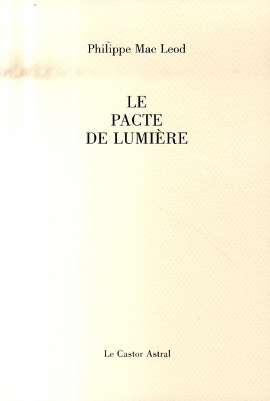 Le pacte de lumière
