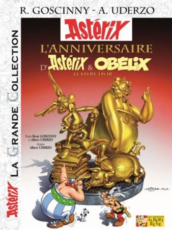 Astérix Tome 34 : L'anniversaire d'Astérix et Obélix. Le livre d'or
