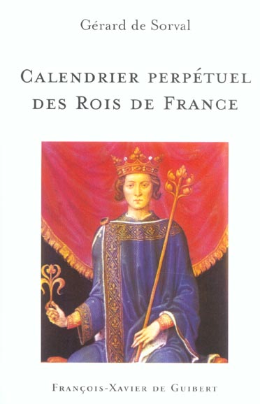 Calendrier perpétuel des Rois de France