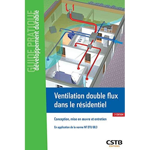 Ventilation double flux dans le résidentiel. Conception, mise en oeuvre et entretien, 2e édition