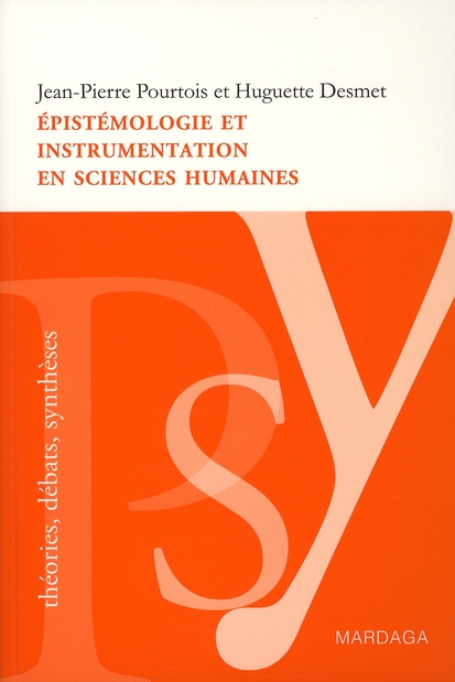 Epistémologie et instrumentation en sciences humaines. 3e édition