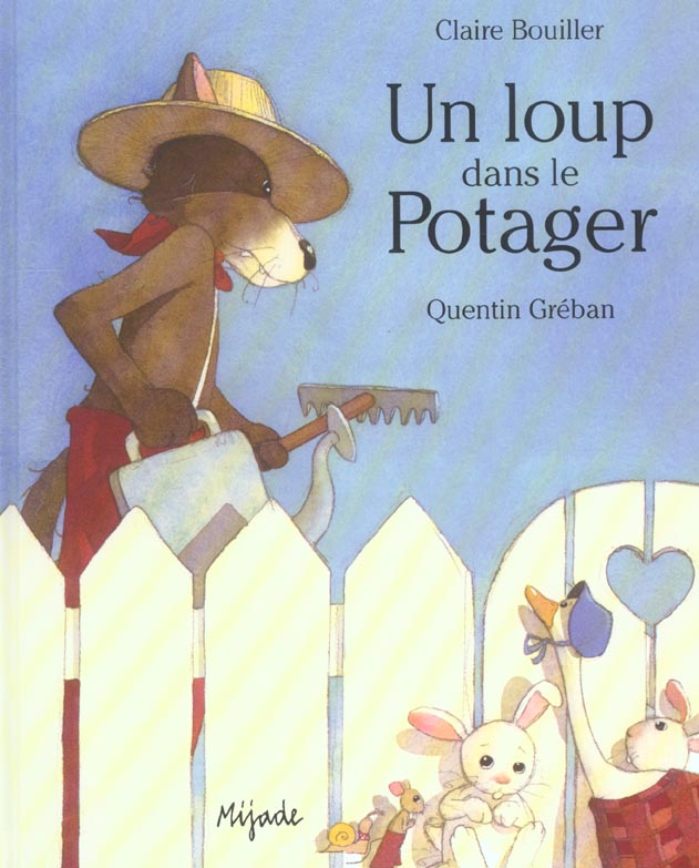 Un loup dans le potager