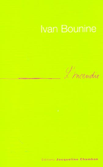 L'incendie