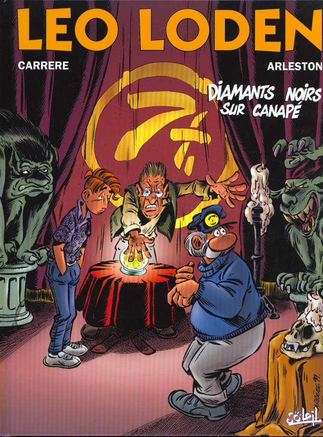 Léo Loden Tome 11 : Diamants Noirs sur Canapé