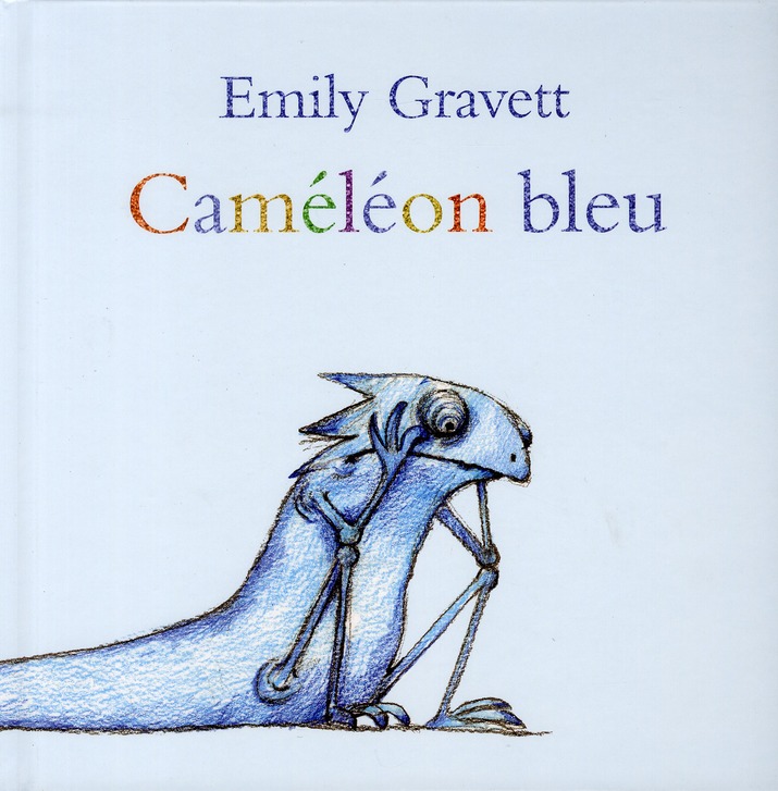 Caméléon bleu