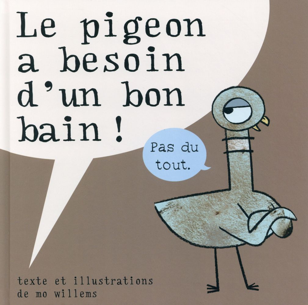 Le pigeon a besoin d'un bon bain