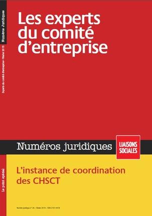 Numéros juridiques Février 2015 : Les experts du comité d'entreprise