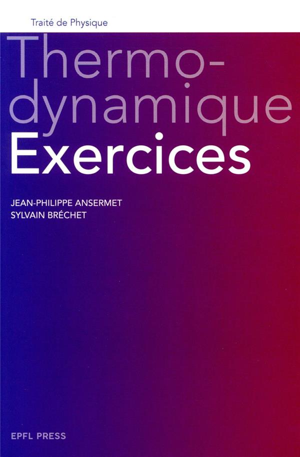 Thermodynamique. Exercices