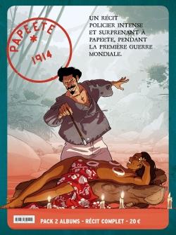 Papeete 1914 : Coffret en 2 volumes. Tome 1, Rouge Tahiti ; Tome 2, Bleu horizon