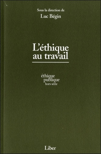 L'éthique au travail