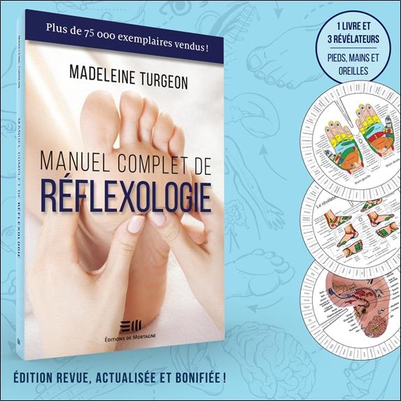 Manuel complet de réflexologie - Coffret Livre 3 révélateurs